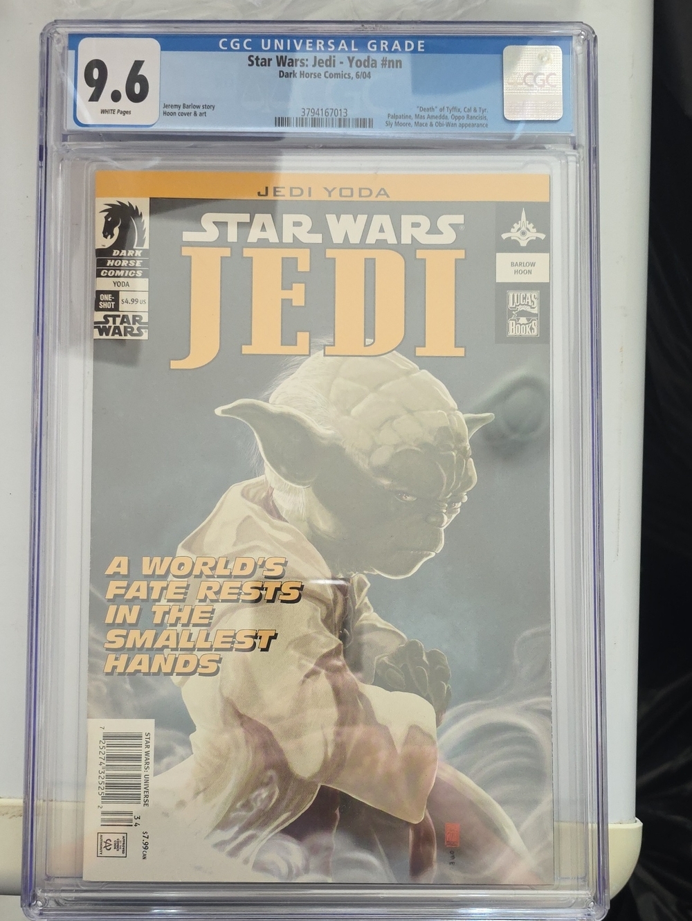 Star Wars Jedi Yoda Comic Book - Yellow Cover